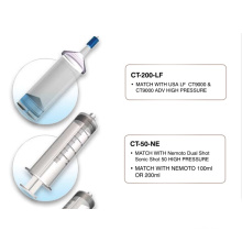 CT 200ml Contrast Media Syringe with Suction and Connecting Tube